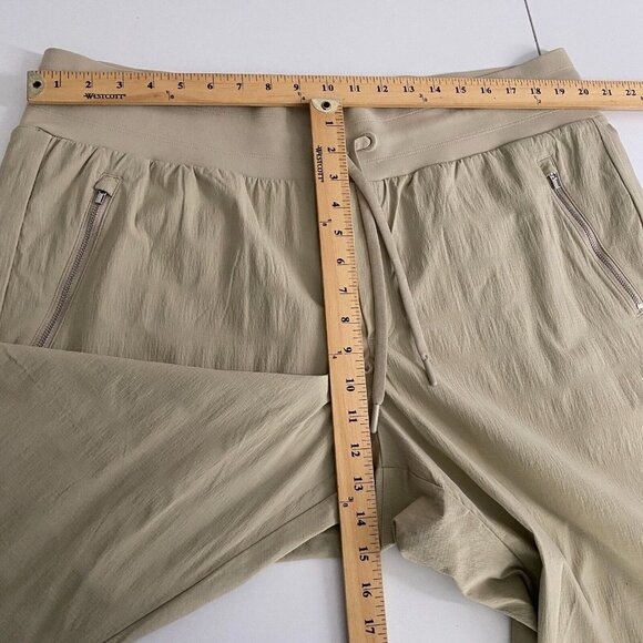 ATHLETA Trekkie North Jogger Pant Tan Womens 20 #405726 - Picture 9 of 11